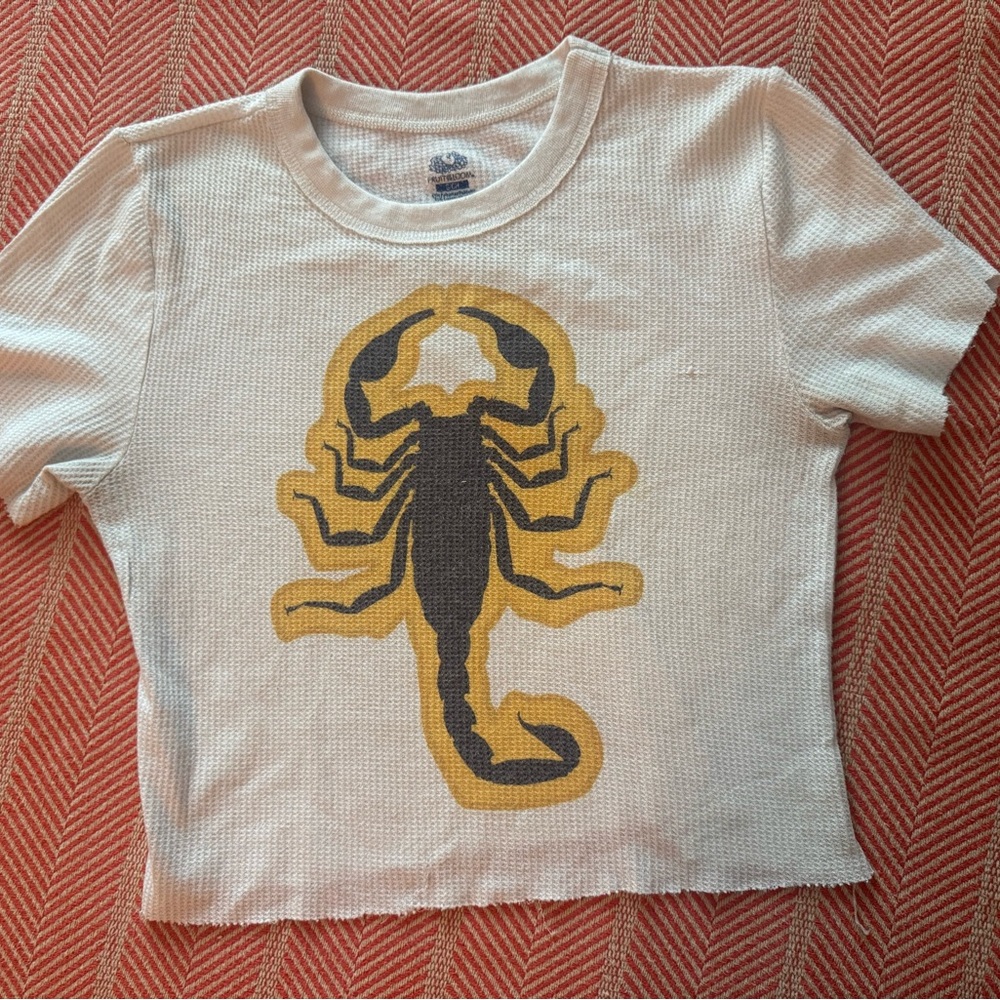 Hellbound Scorpion Waffle Knit Tee